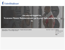 Tablet Screenshot of fitnessreimbursement.net